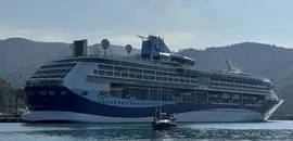 264 Metrelik "Marella Discovery" Marmaris'te: 1765 Turist İlçeye Geldi