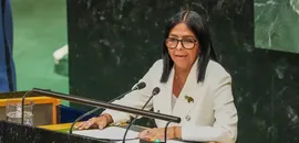 Delcy Rodríguez Asegura en la ONU Que Habrá Elecciones en Venezuela