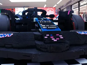 400 bin "lego" parçasıyla yapılan Formula 1 aracı Ankara'da sergileniyor
