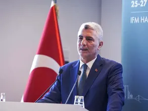 Bakan Bolat, İstanbul Mobilya Tasarım Fuarı tanıtım toplantısında konuştu: Bakan Bolat, İstanbul Mobilya Tasarım Fuarı tanıtım toplantısında konuştu:
