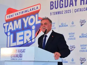 İBB, Çatalca'da "Buğday Hasat Etkinliği" düzenledi