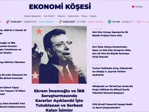 Tarafsız ve Bağımsız Dijital Habercilik: Ekonomi Köşesi Yayında Tarafsız ve Bağımsız Dijital Habercilik: Ekonomi Köşesi Yayında