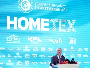 Ticaret Bakanı Ömer Bolat, HOMETEX Fuarı'nın açılışında konuştu: