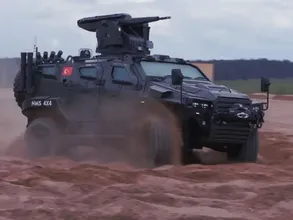 Türk zırhlı aracı, artan gücünü sahada gösterdi