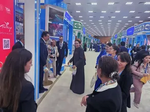 Türkmenistan'daki BM toplantısında Türkiye pavyonu yoğun ilgi görüyor