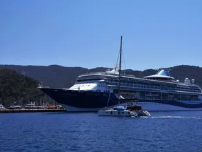 Yolcu gemisi "Marella Discovery 2" ile Marmaris'e 1797 turist geldi