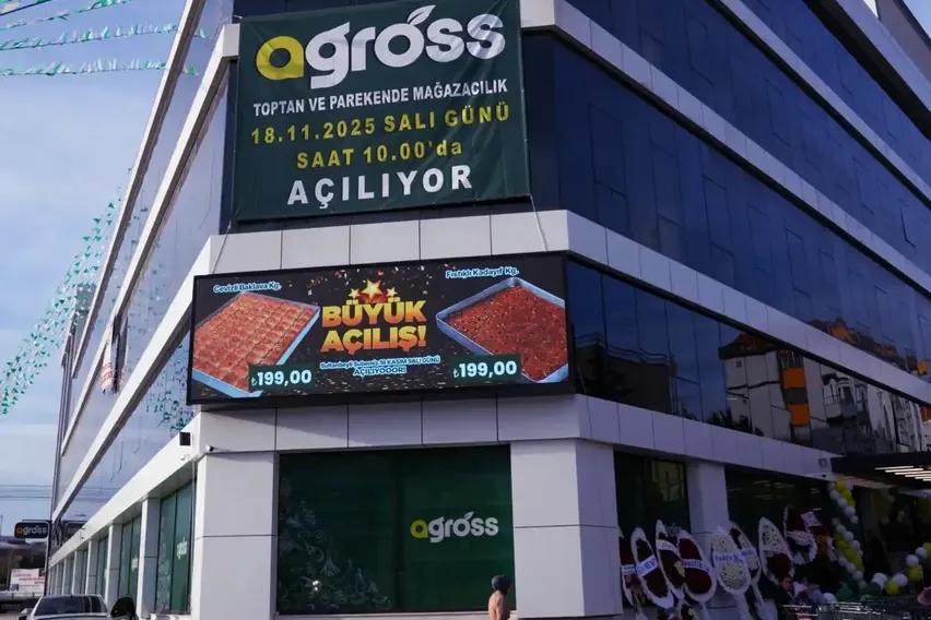 Agross İstanbul'daki ikinci mağazasını Sultanbeyli'de hizmete açtı