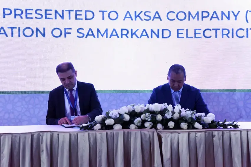Aksa Elektrik'ten Semerkant'ın elektrik dağıtımına 1 milyar dolarlık yatırım