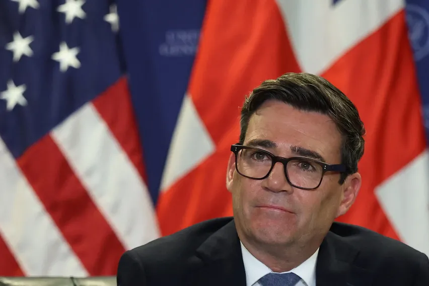 Andy Burnham: Paseo con Sánchez por Central Park, Reunión con Trump y Cumbre sobre Oriente Próximo