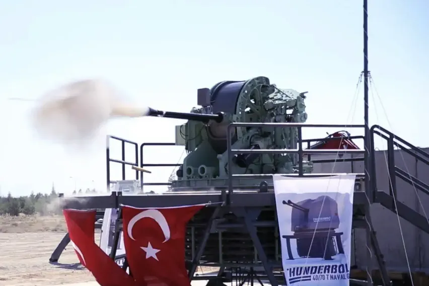 Bursalı firma tarafından geliştirilen Türkiye'nin milli deniz topu fuarda tanıtılacak