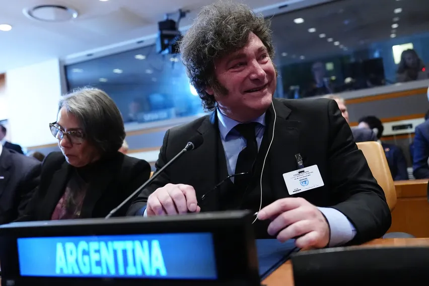 El Presidente de Argentina, Javier Milei, Carga Contra la ONU Ante la Asamblea General: "Se Convirtió en una Organización Inútil Que Sólo Sirve para Alimentar A una Casta de Parásitos"