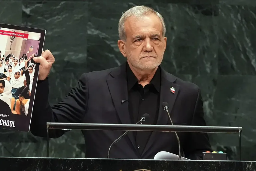 El Presidente de Irán Acusa A EEUU de "Terrorista" en la ONU y Su Delegado Abandona la Asamblea