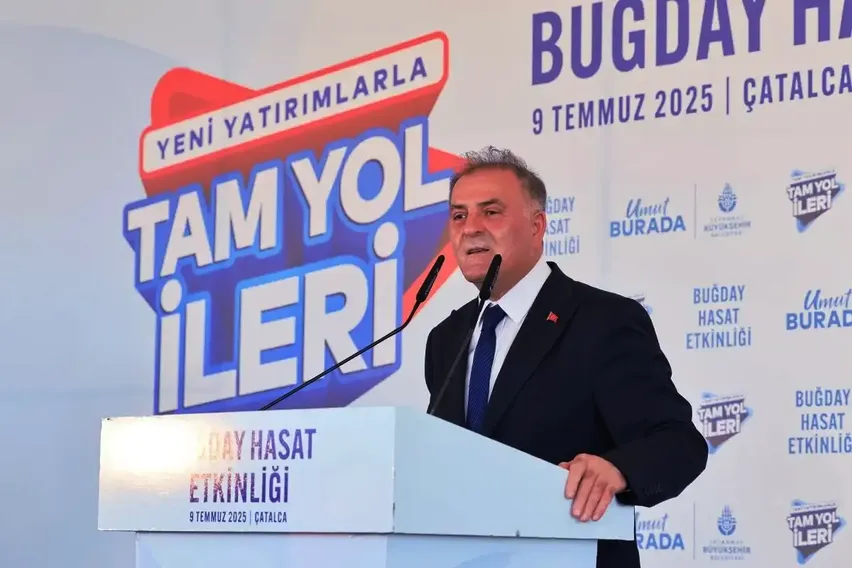 İBB, Çatalca'da "Buğday Hasat Etkinliği" düzenledi İBB, Çatalca'da "Buğday Hasat Etkinliği" düzenledi
