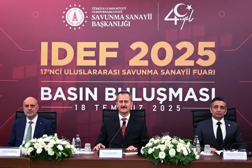 IDEF 2025'in basın tanıtımı yapıldı IDEF 2025'in basın tanıtımı yapıldı
