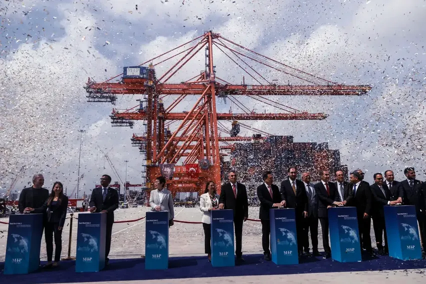 Mersin Uluslararası Limanı Genişleme Projesi'nin ilk etabının açılışı yapıldı