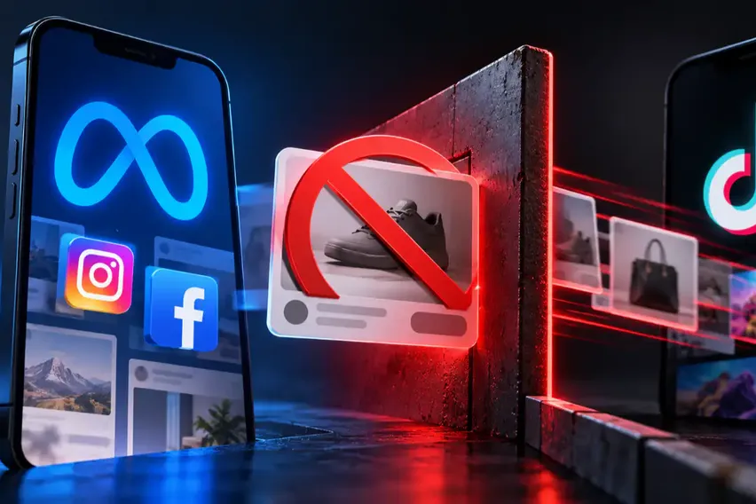 Meta'dan Tiktok'a Sert Hamle: Rakibinin Reklamlarına Kapıyı Kapattı