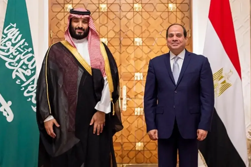 Sisi ile Bin Selaman bir araya geldi
