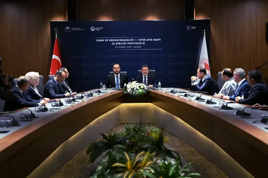 Tarım ve Orman Bakanlığı ile Sıfır Atık Vakfı arasında işbirliği protokolü imzalandı Tarım ve Orman Bakanlığı ile Sıfır Atık Vakfı arasında işbirliği protokolü imzalandı