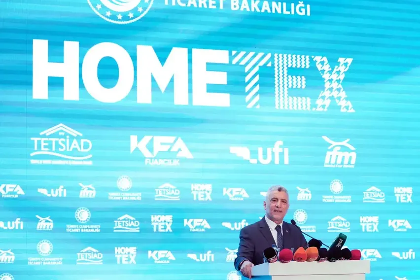 Ticaret Bakanı Ömer Bolat, HOMETEX Fuarı'nın açılışında konuştu: Ticaret Bakanı Ömer Bolat, HOMETEX Fuarı'nın açılışında konuştu:
