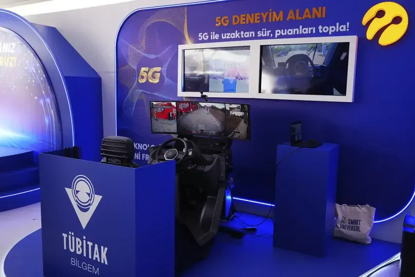 Turkcell'den TEKNOFEST'te 5G ile kıtalar arası otonom sürüş