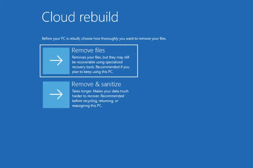 Windows 11'in Sıfırlama Sistemi Baştan Aşağıya Değişiyor