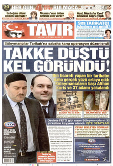 TAVIR GAZETESİ 14 Ağustos 2026 gazete manşeti