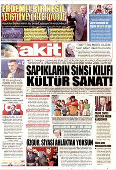 YENİ AKİT 15 Eylül 2026 gazete manşeti