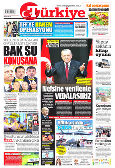 TÜRKİYE GAZETESİ 30 Eylül 2026 gazete manşeti