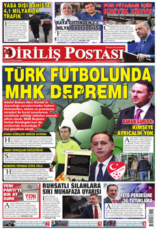 DİRİLİŞ POSTASI 30 Eylül 2026 gazete manşeti