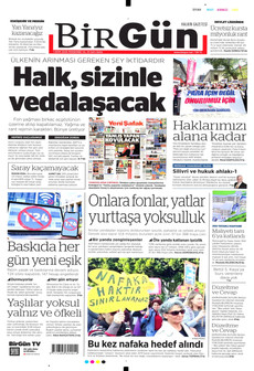 BİRGÜN 1 Ekim 2026 gazete manşeti