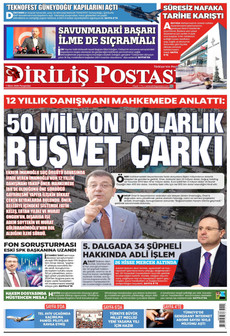 DİRİLİŞ POSTASI 1 Ekim 2026 gazete manşeti