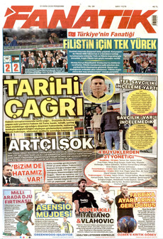 FANATİK 1 Ekim 2026 gazete manşeti