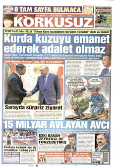 KORKUSUZ 1 Ekim 2026 gazete manşeti