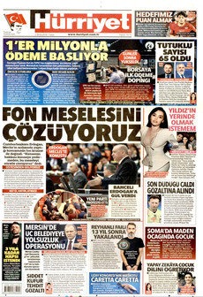 HÜRRİYET 2 Ekim 2026 gazete manşeti