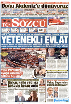 SÖZCÜ 2 Ekim 2026 gazete manşeti