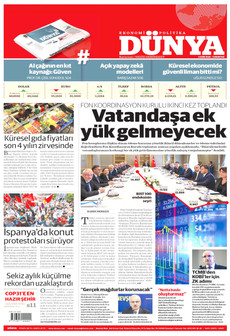 DÜNYA 3 Ekim 2026 gazete manşeti
