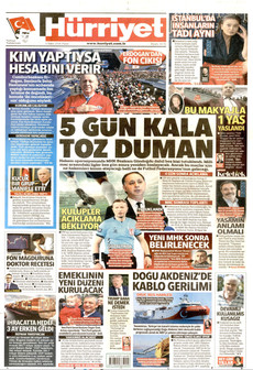HÜRRİYET 4 Ekim 2026 gazete manşeti
