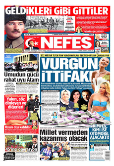 NEFES 4 Ekim 2026 gazete manşeti