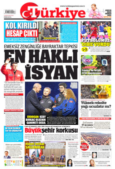 TÜRKİYE GAZETESİ 6 Ekim 2026 gazete manşeti