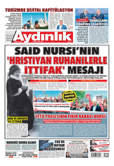 AYDINLIK GAZETESİ 6 Ekim 2026 gazete manşeti