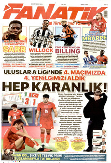 FANATİK 6 Ekim 2026 gazete manşeti