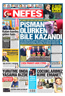 NEFES 7 Ekim 2026 gazete manşeti
