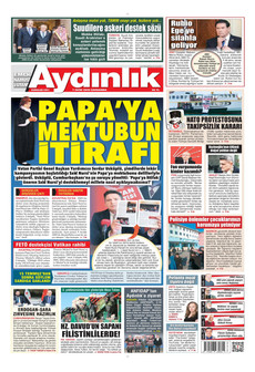 AYDINLIK GAZETESİ 7 Ekim 2026 gazete manşeti