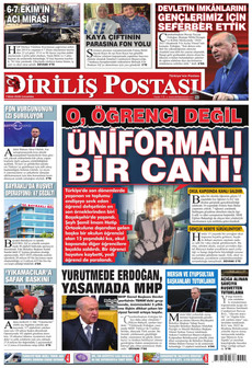 DİRİLİŞ POSTASI 7 Ekim 2026 gazete manşeti