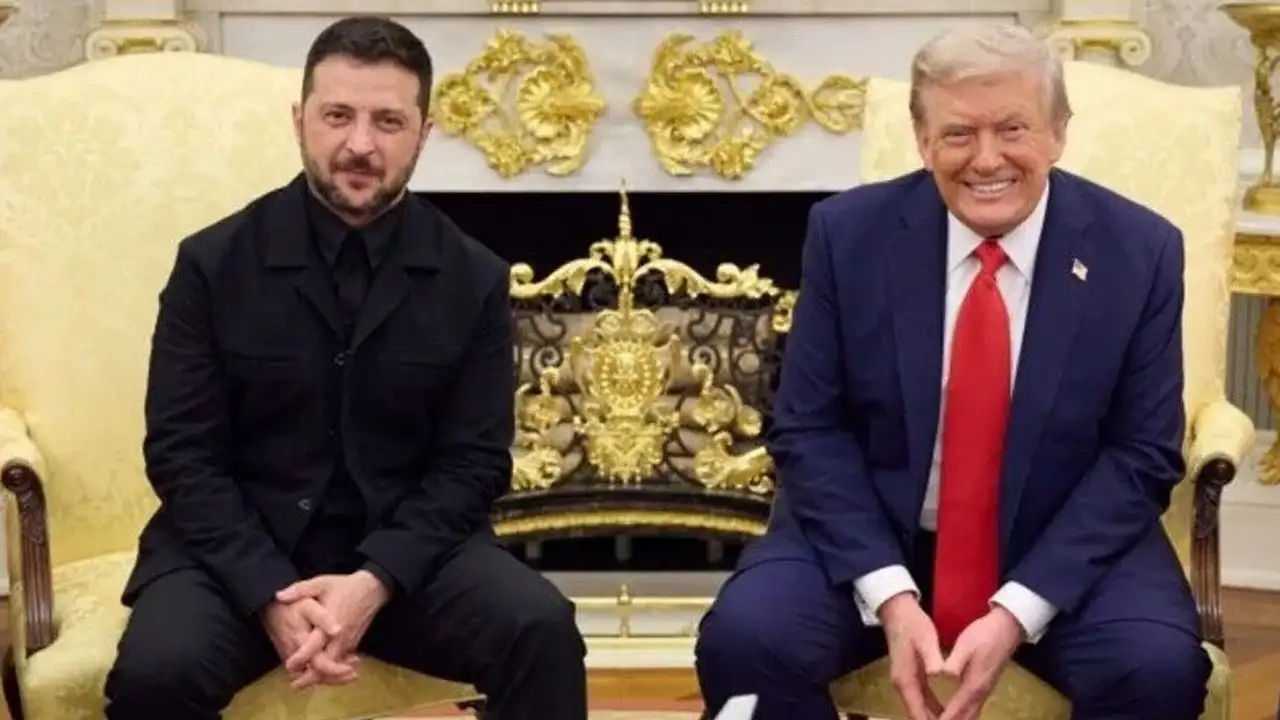 ABD Başkanı Trump, Ukrayna Devlet Başkanı Zelenski ile Görüştü