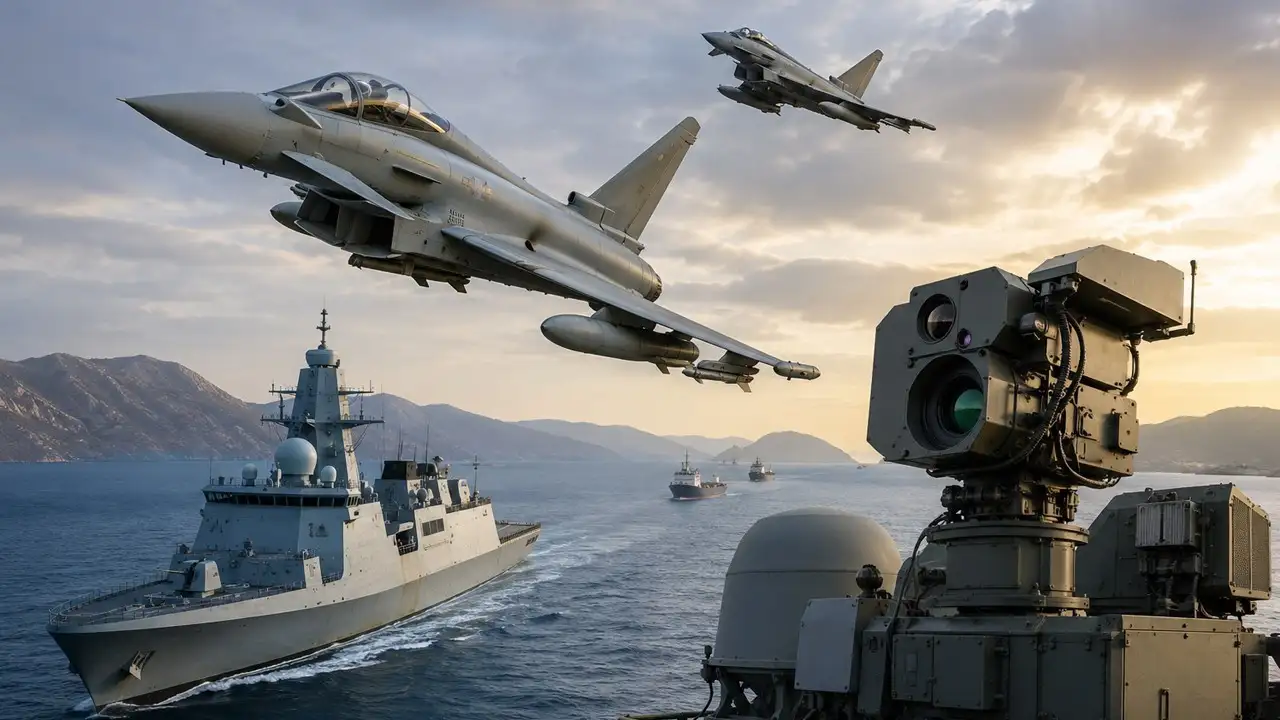 İngiltere'den Yeni Hürmüz Hamlesi: Eurofighter ve Dron Savar Sistem Gönderiyor
