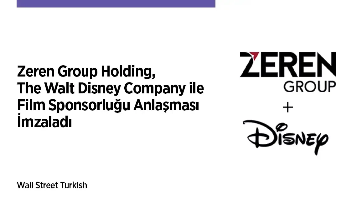 Zeren Group Holding, The Walt Disney Company ile Film Sponsorluğu Anlaşması İmzaladı